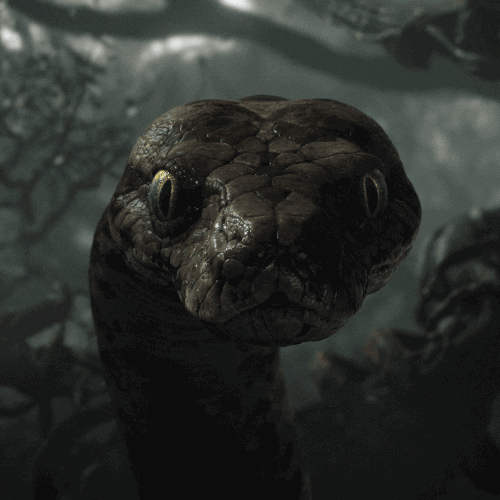 scarlett johansson snake GIF by Disney