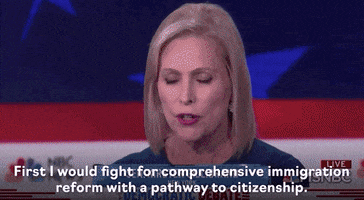 Kirsten Gillibrand Immigration GIF by Election 2020