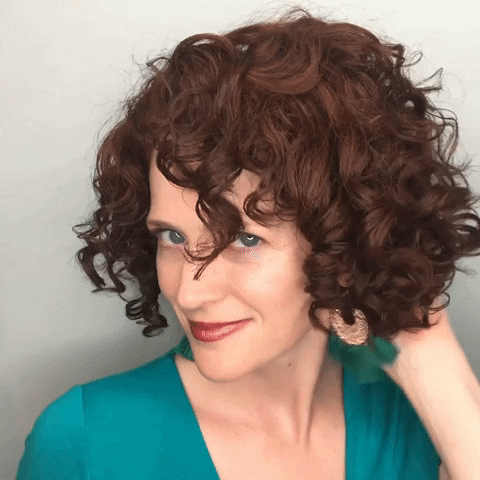Curly Hair Curls GIF by mymerrymessycurls
