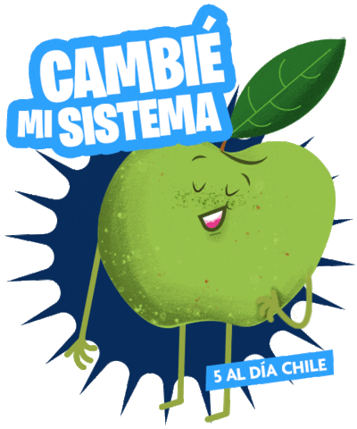 Apple Manzana Sticker by 5aldiachile