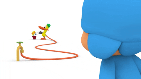 Pocoyo evil joke trick mischief GIF