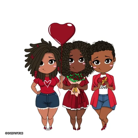 African American Love GIF