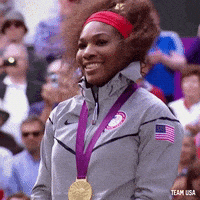 Serena Williams Sport GIF by Team USA