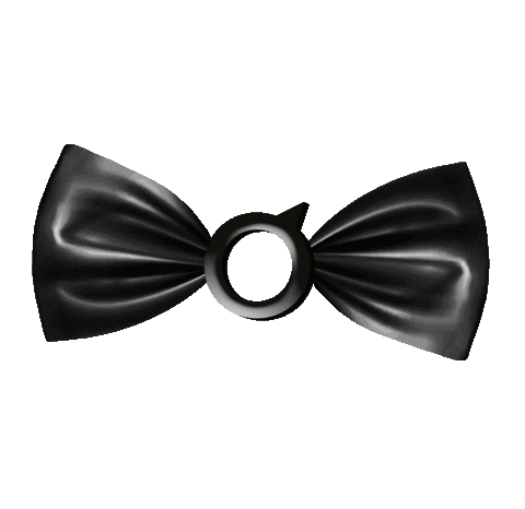 Bow Tie Logo Sticker by communicaziun for iOS & Android | GIPHY