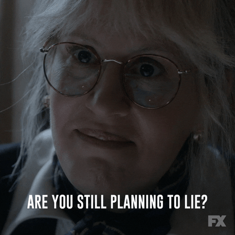 The Truth Liar GIF by FX Networks