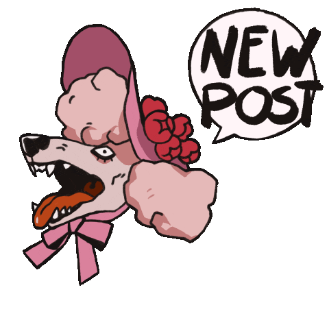 New Post Sticker by Kloodwig