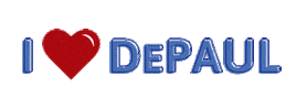Depaul University College Sticker by DePaulU