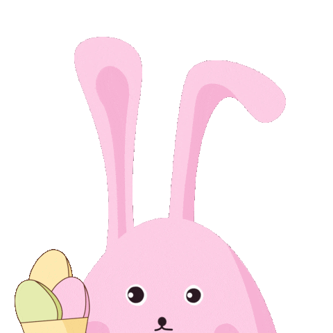 Easter Bunny Luicellas Sticker by Luicella's Ice Cream