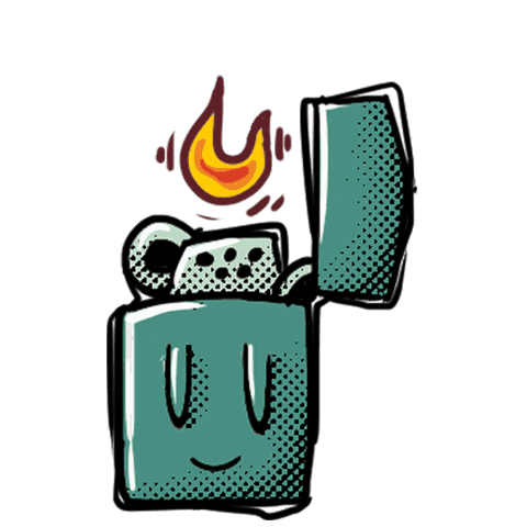 Fire Preparado Sticker