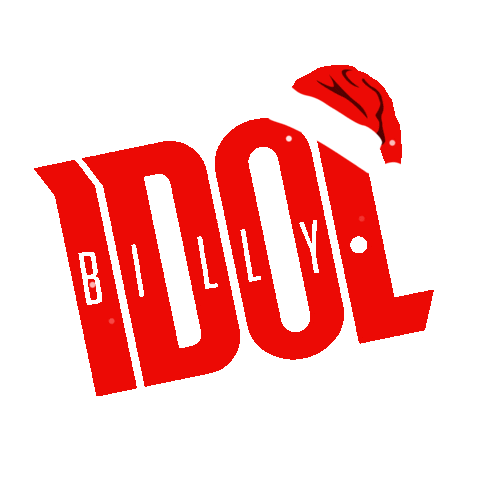 Merry Christmas Sticker by Billy Idol