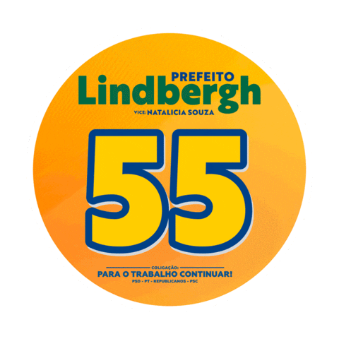 lindberghmartins55 Sticker