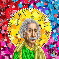 Albert Einstein Pop Art - Genius Mood