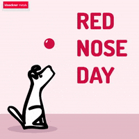 Red Nose Day Dog GIF by Kloeckner Metals