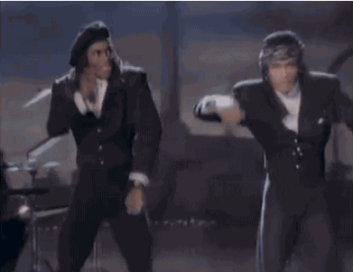 De Verveelde Mens Van Tegenwoordig 23 Angel-Wings.nl muziekvideo jaren 80 GIF