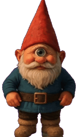 Gnome Folklore Sticker