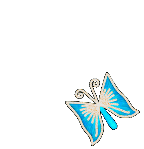 Butterfly Aki Sticker by Illustrator.aki