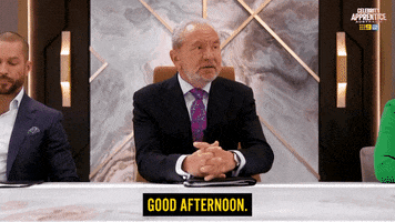 Good Afternoon React GIF by Celebrity Apprentice Australia