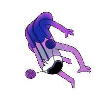 Bug Gecko Sticker by Nikoletta Veress