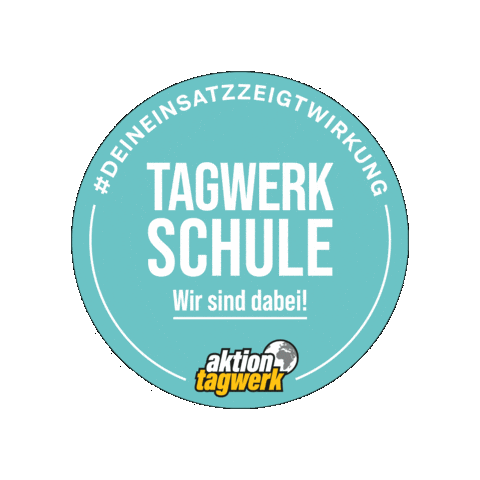 Sticker by Aktion Tagwerk