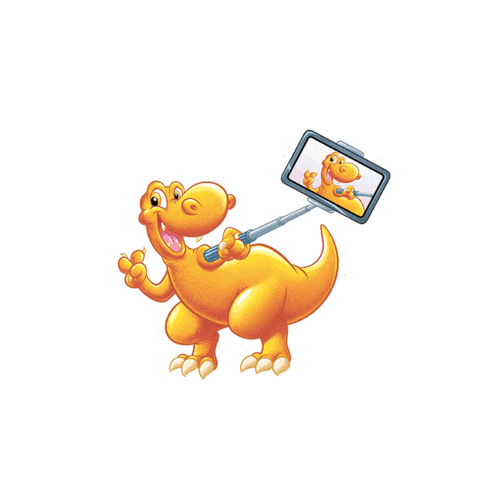 Galletas Dino Sticker by ChocoWOW