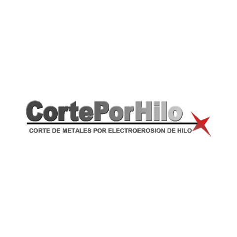Logo Metal Sticker by CORTE POR HILO