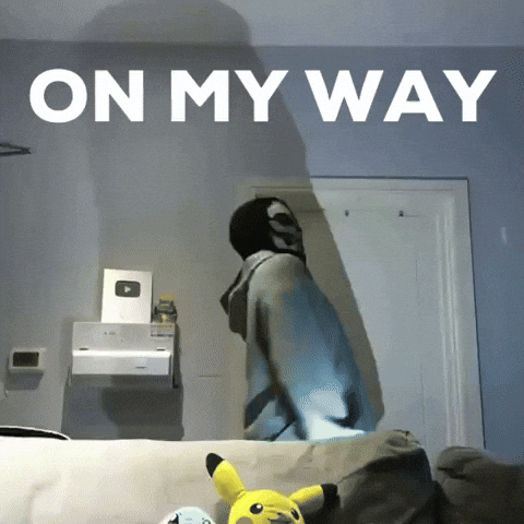 On My Way GIF