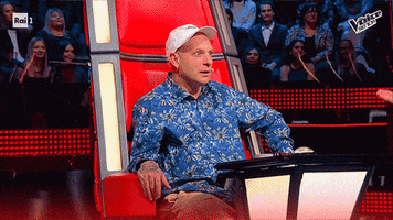 Television Jump GIF by The Voice of Italy