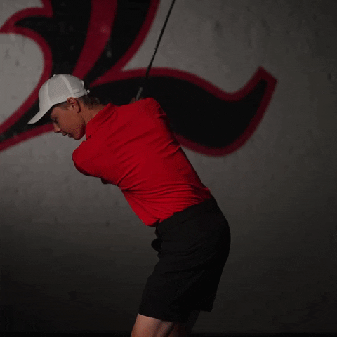 Swing GIF by Louisville Cardinals