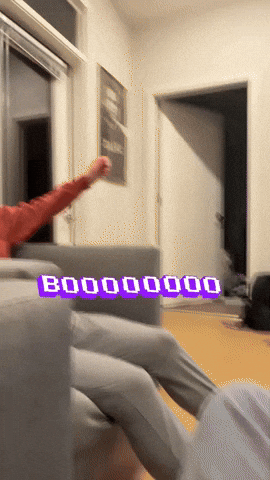 Boooooooo GIF