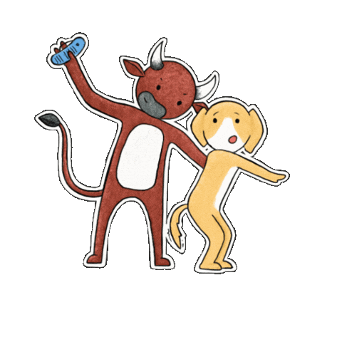 Happy Friends Sticker