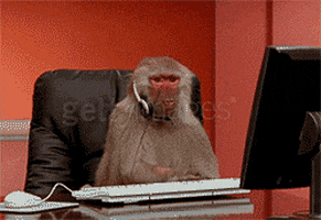 Frustrated Customer Service GIF