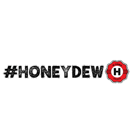 Htown Honeydew Sticker by H-Town Gelato