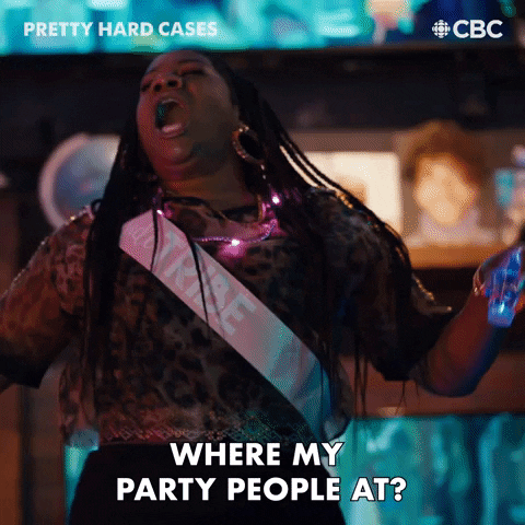 Ready To Party Fun GIF by CBC