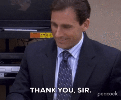 Thank You Sir GIFs - Get the best GIF on GIPHY