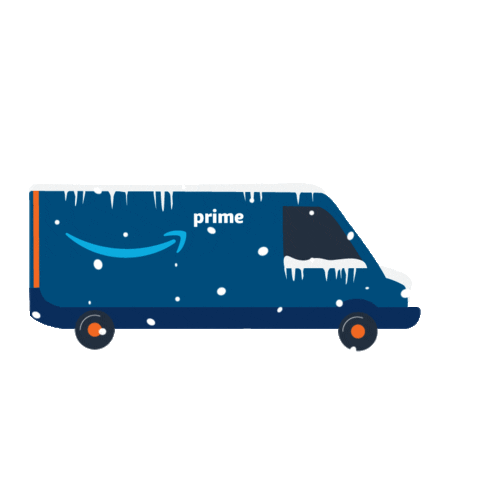 Snow Day Winter Sticker by Amazon