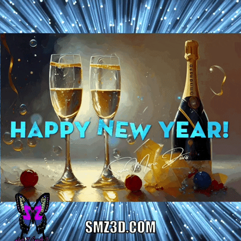 Happy New Year Celebration GIF