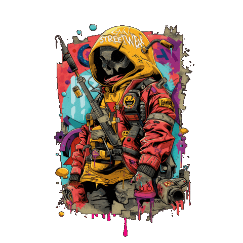 Writer Bubblegum Sticker by Gunoven