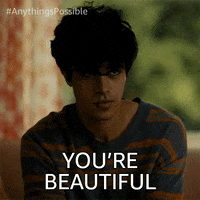 You Are Beautiful Flirt GIF by anythingismovie