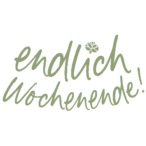 Endlich Wochenende Lih Sticker by Landidyll Hotels & Restaurants