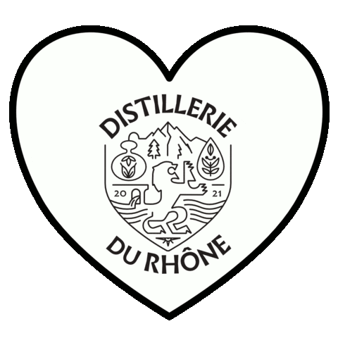 Logo Sticker by Distillerie du Rhône