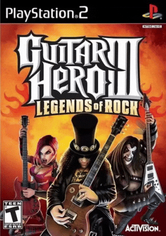 Guitar Hero Rock GIF