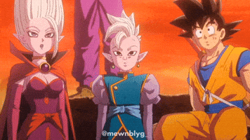 Dragonball Looking GIF