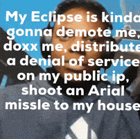 My Eclipse Is Kinda Gonna Demote Me GIF