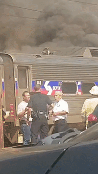 Transit Train Fire at Philadelphia Station Causes Service Suspensions