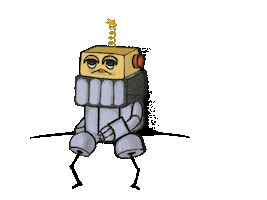 Sad Sticker