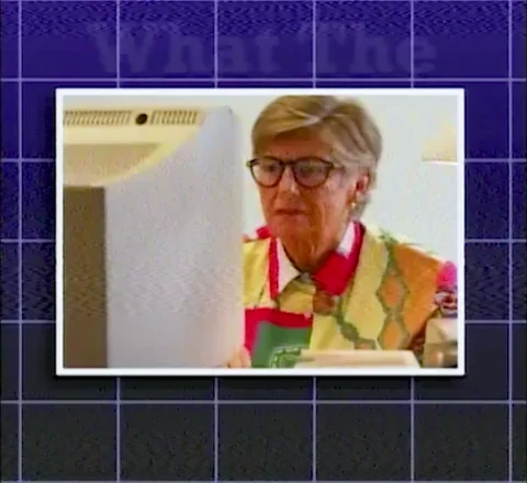 Old Lady What GIF by Offline Granny!