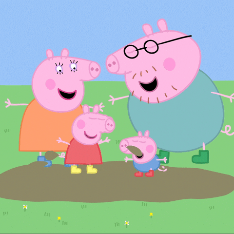 Happy Mom And Dad GIF by Peppa Pig - Find & Share on GIPHY