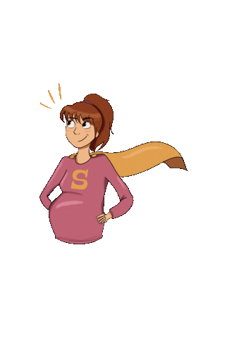 Amandine Naissance Sticker