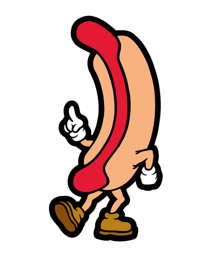 Hot Dog Dancing Sticker