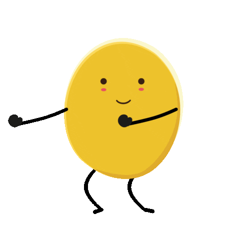 Happy Dance Sticker by Mayka Studio